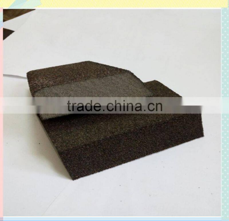 100*70*25mm four sides middle density sanding spong block