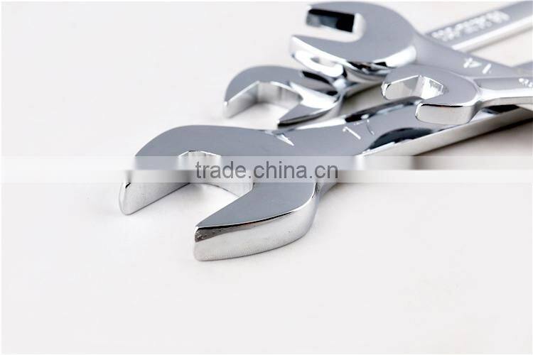 6*7mm Metric Mirror Polished Double Open End Wrench