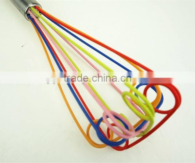 13023 Silicone Coated Wire Egg Whisk