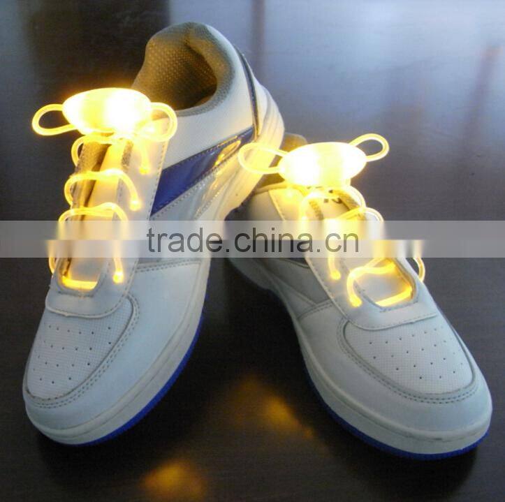 Hot selling glow shoe laces led flashing shoelaces light up led shoelace wholesale