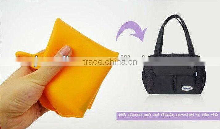 2013 silicone toddler bibs with crumb catcher