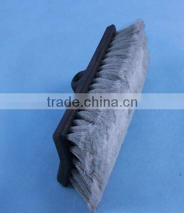 telesopic long handle water flow through clean brush for washing trucks boats and house