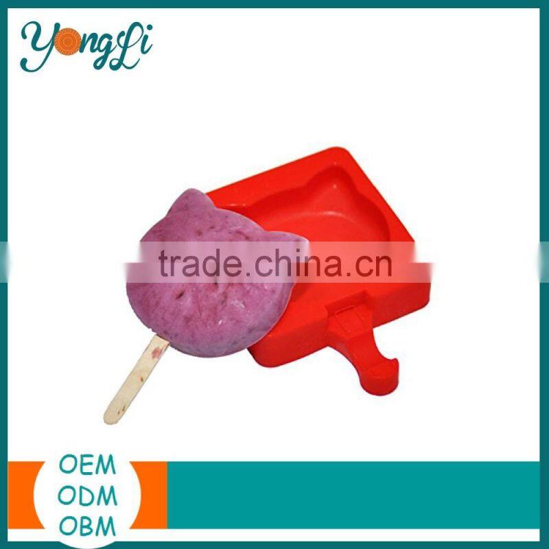 Best Selling 100% Food-Grade Easy-Clean Silicone Ice Lolly Moulds