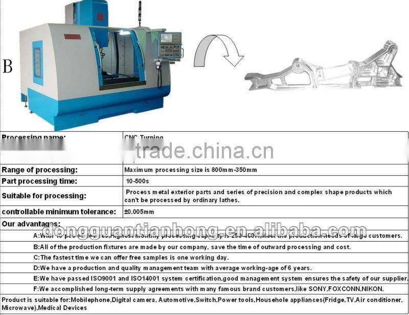 volvo part engine parts alloy part turning parts