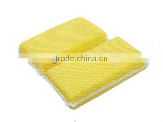 Portable sponge with net
