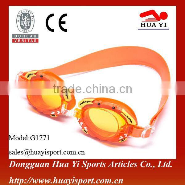 kids swimming goggles children cartoon goggles with anti fog lens UV protect