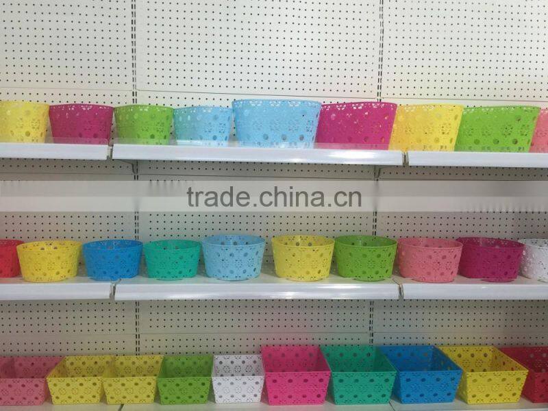 cheap hot sales OEM multi-function plastic stackable fruit baskets