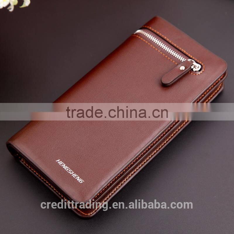 hot selling long leather wallet