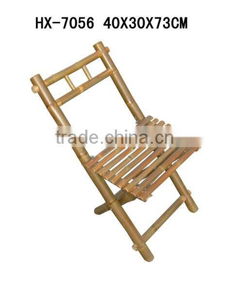 Custom Bamboo Outdoor Furniture Garden Folding Chair