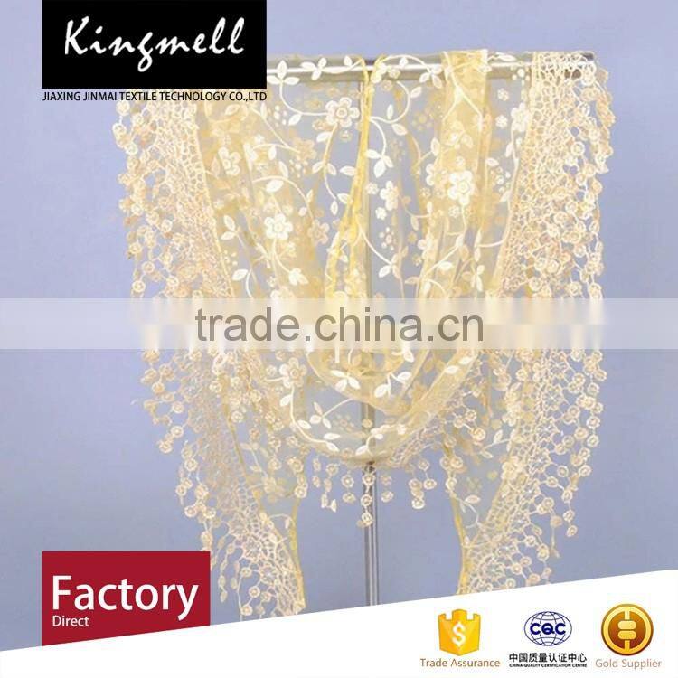 Custom-made Digital Printing Polyester Lace Scarf