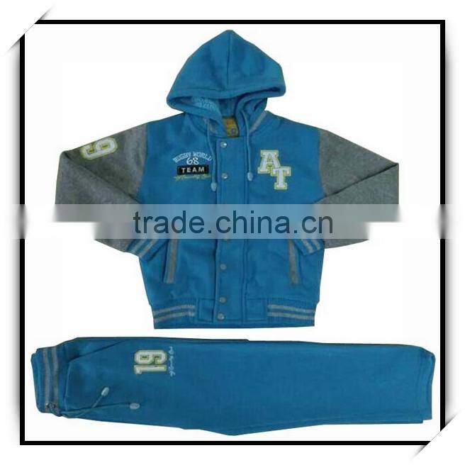 boys wholesale slimming jogging sports suit