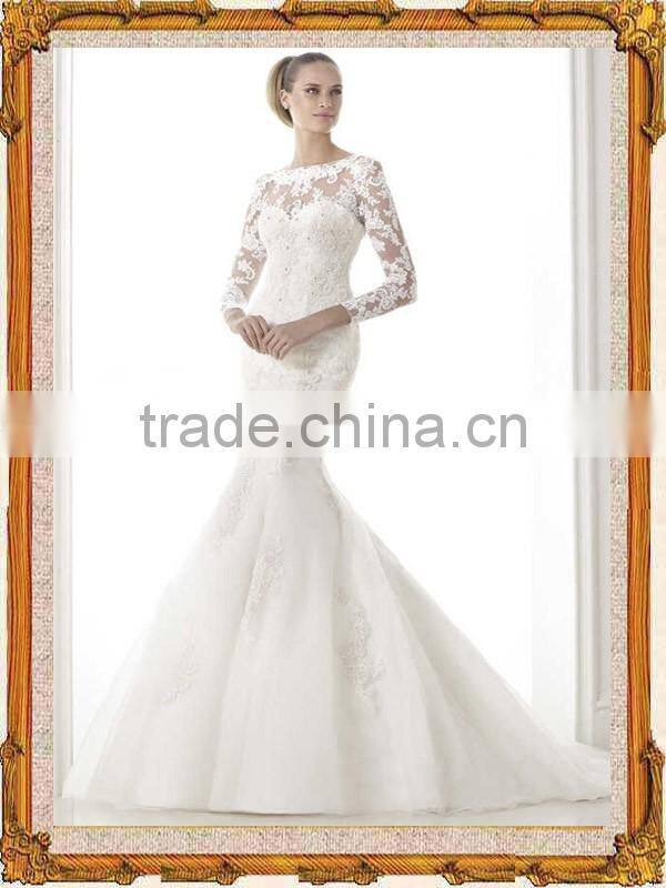 Manufactory ODM / OEM Service Offered Custom Made Wedding Dress