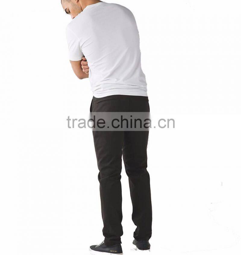 Cheap cotton pants daily plain men casual pant