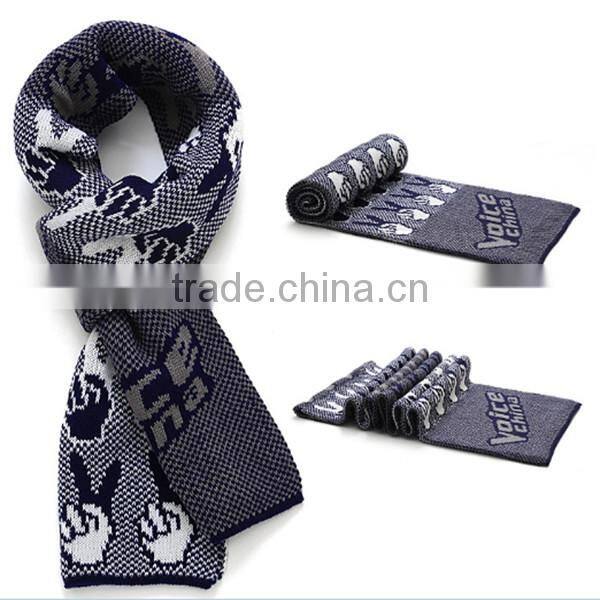 1 pc hot sale factory price length 180 cm and width 30 cm warm winter men kintted scarves