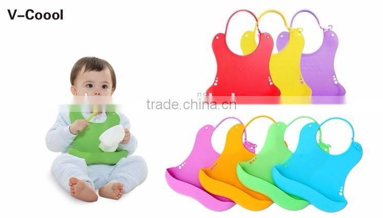 silicone baby bib/silicone bib