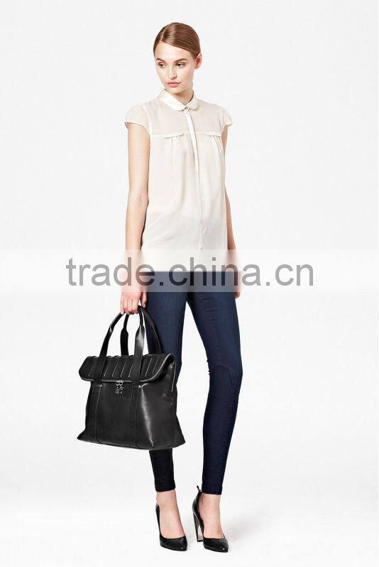 Ladies Cap Sleeve Blouse Top