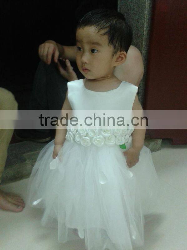 Kids Girls Dresses Elsa dress costume Princess Anna party dresses 2-8Y