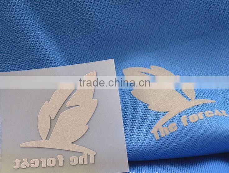 different kinds of heat transfer logo be heated on garments
