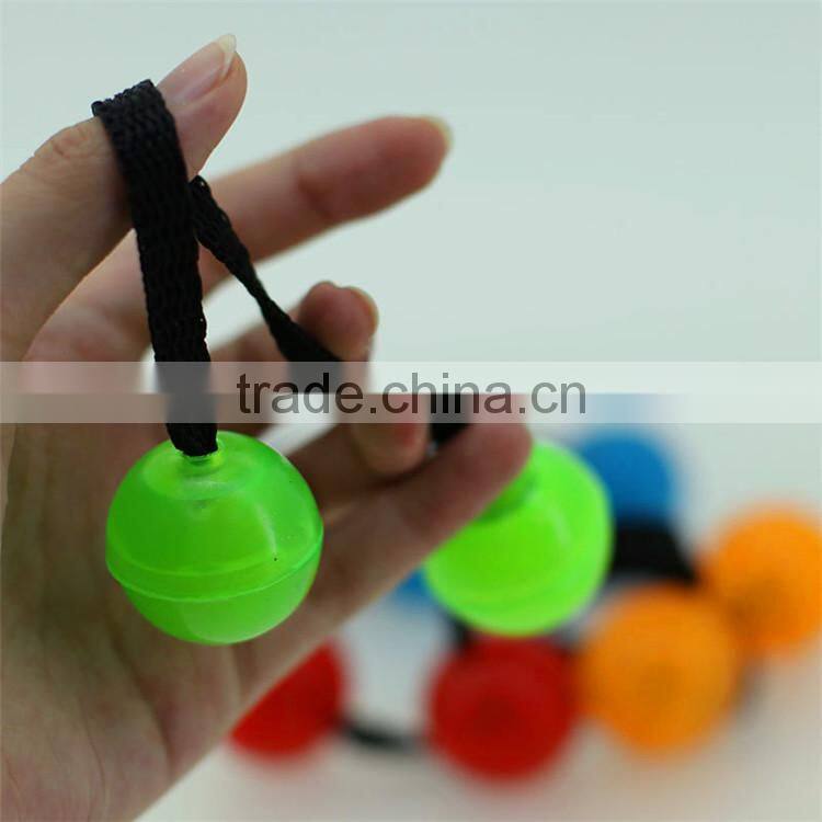Flashing Led Light Up Finger Fidget Thumb Chucks Anti Stress Toys Multi Colors Finger LED Yo Yo Ball