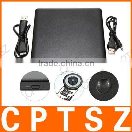 USB 3.0 Slim Portable BD-ROM External Drive 3D Blu-Ray Burner Writer Player for Linux Windows Mac OS