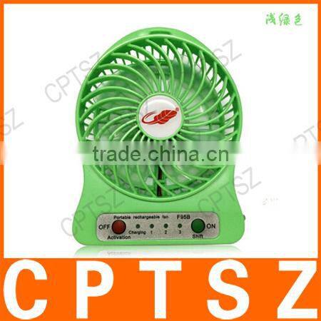MINI Outdoor Carry Lithium Battery Summer Fan USB Portable Flash Fan Four Models Supper Wind