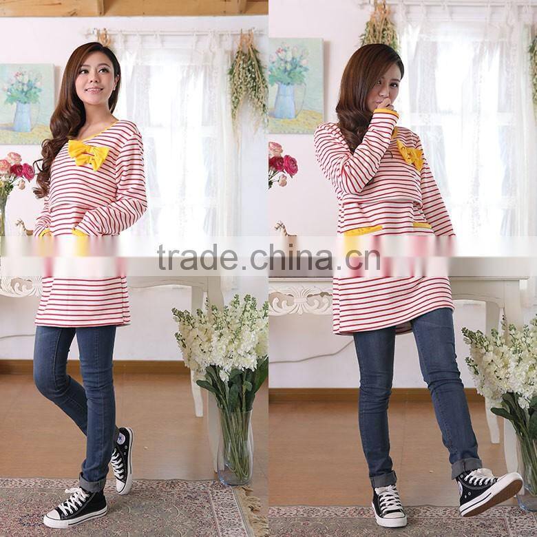 2017 Mama Love Fashion Maternity Clothing Maternity dress Breastfeeding Clothes for pregnant women