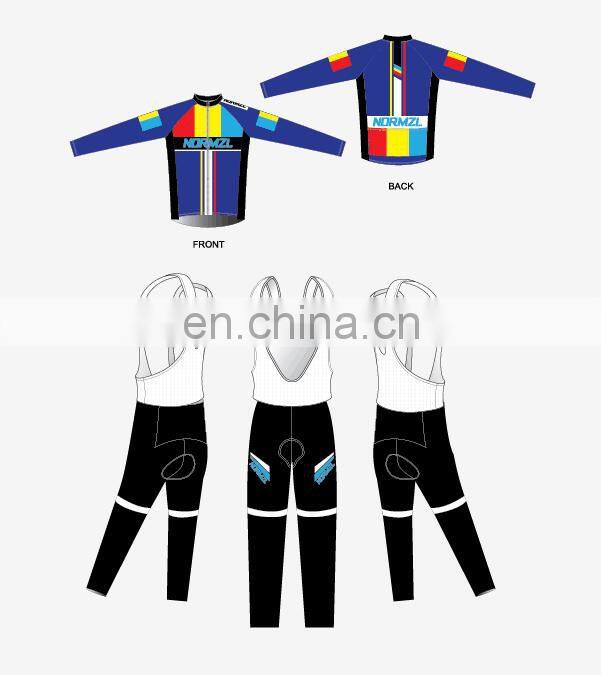 High quality Dry fit bike jerseys Sets Style and Cycling Wear Sportswear Type sublimation bike kit