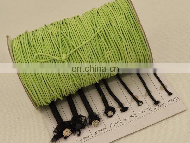 2mm-15mm customized elastic cord