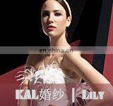 EB715 strapless two pieces embroidery beaded fashion wedding gown