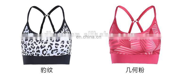 Wholesale Breathable Workout Clothing Women Custom Fashionable Sports Bra Sexy Yoga Bra#XJ0018