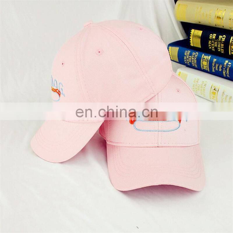 WINUP wholesale hot dog embroidered logo snapback hats baseball cap