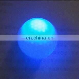 Hot selling sports luminous logo printing golf ball glovion led flashing golf ball luminous golf ball