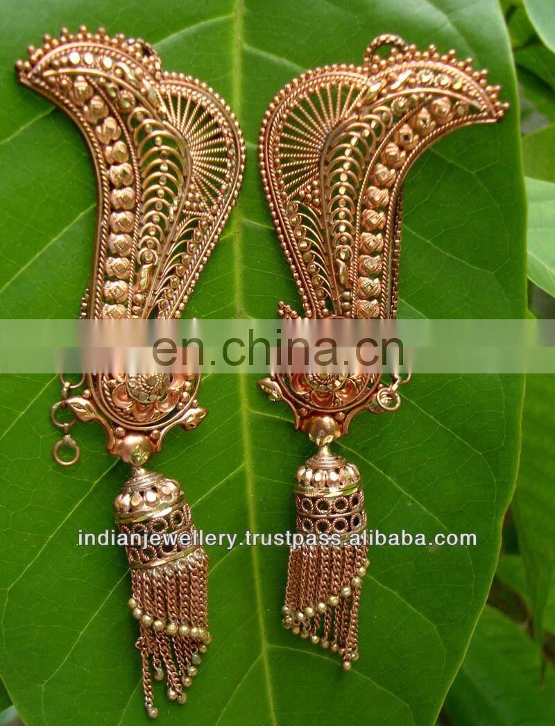 copper jewellery earrings manufacturer, copper jewelery earring exporter