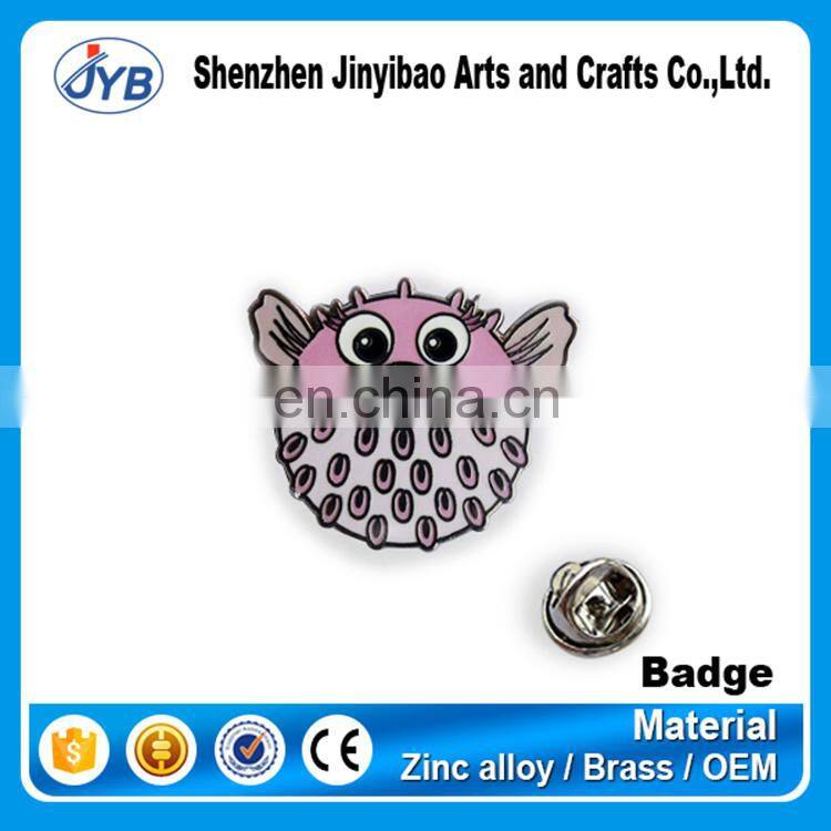 custom high end metal copper 0.6mm name tags bronze plate badge