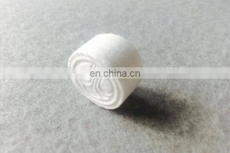 white antimicrobial 100% viscose nonwoven promotional compressed magic coin napkins with OEM&ODM logo