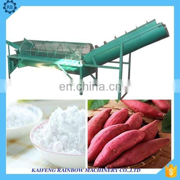 Electrical Manufacture Kudza Root Starch Extract Machine potato cassava starch extracting machine