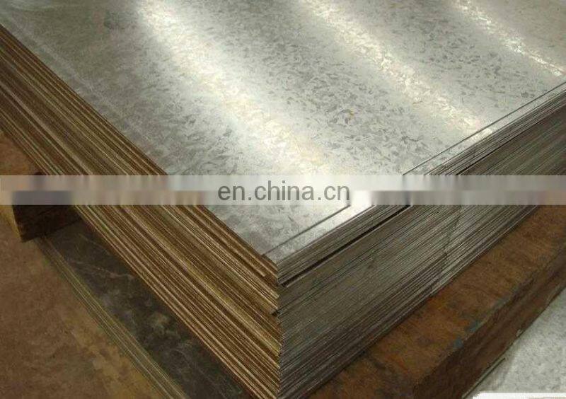 China Customized ST 37-2 or S 235 JR gi plain sheet/gi sheet specifications