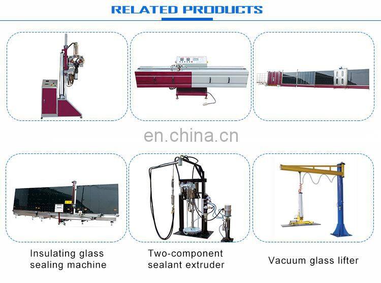 Vertical insulating glass cleaner with anti-corrosion material