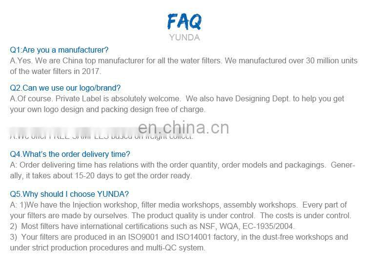 High Quality 5 Inch Water Filter Housing