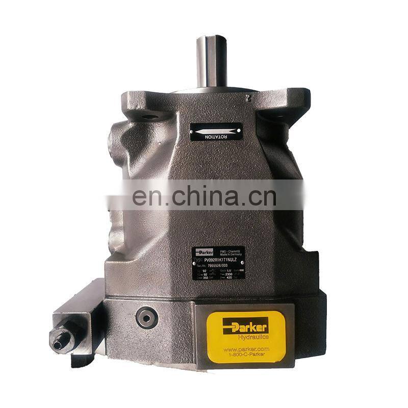 Trade assurance PARKER PV092R1K1T1NMRC Injection Molding Machine Plunger Pump