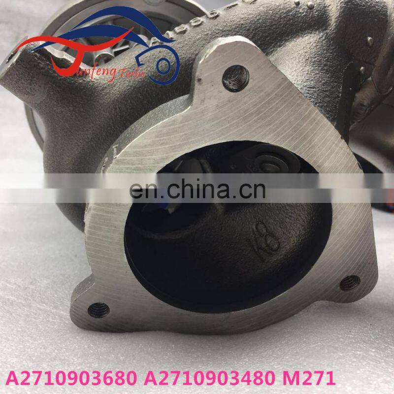 M271DE18AL engine Turbocharger for Mercedes Benz E-Class 250 Blue Efficiency W212 Engine Turbo A2710903480 A2710903680