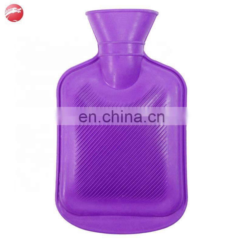 Baby Hot Water Bottle/Bs Quality Rubber Hot Water Bottle With Knit Stripe Cover