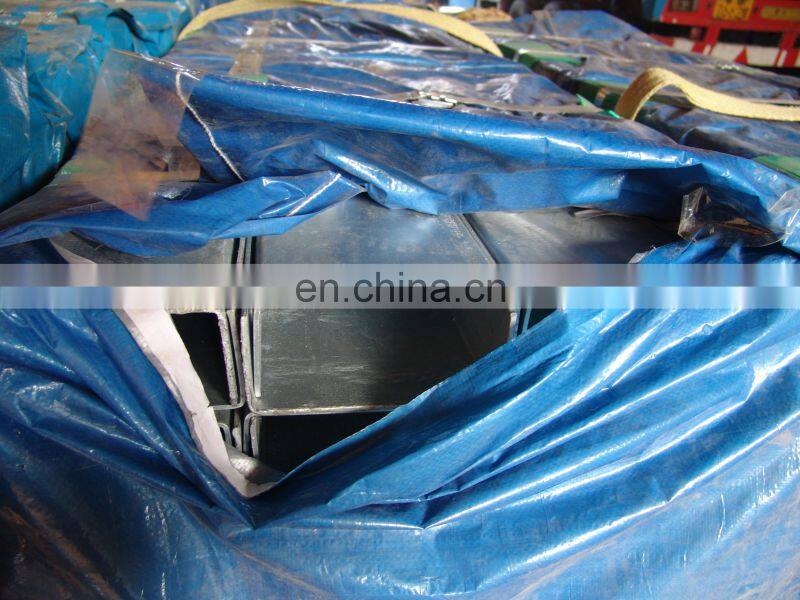 Hot dip galvanized highway guard rail with W shape section and powder coated surface