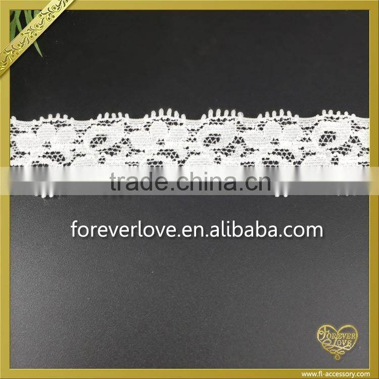 Textile Decorative Lace Trim Designs Chemical lace for wedding FLL-024