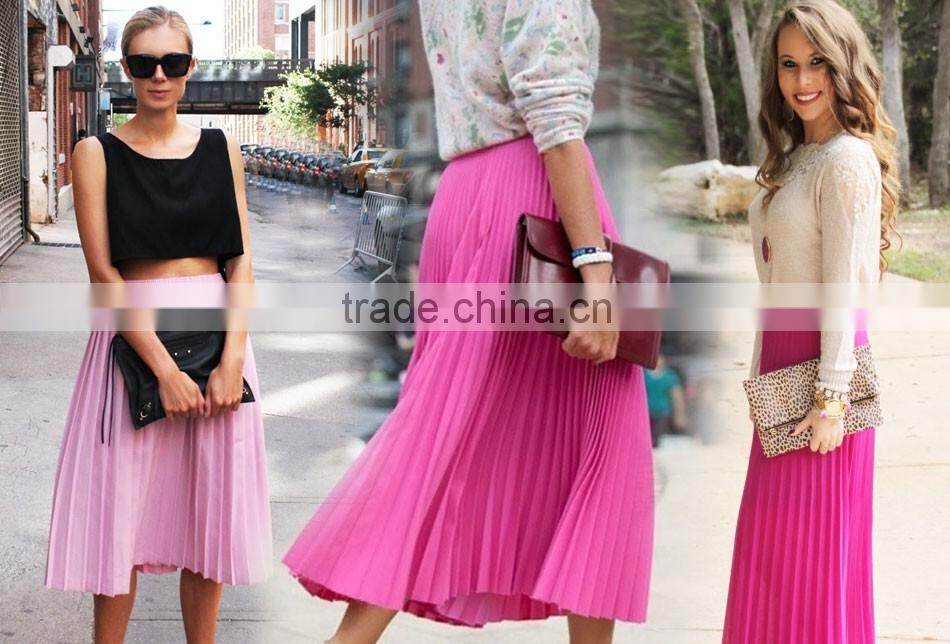 summer ladies latest long skirt design