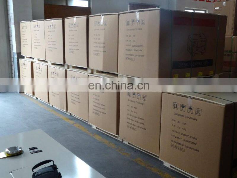 BISON China Taizhou AC Single Phase Silent Diesel Generator With AVR for Home Diesel Generator Set 10kv