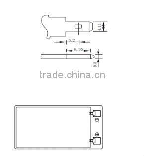 New 12v 14ah Gelled Battery for Power Supply