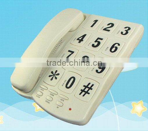 European style big key phone for ederly people