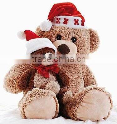 New design squeaky plush dog toys Santa Claus