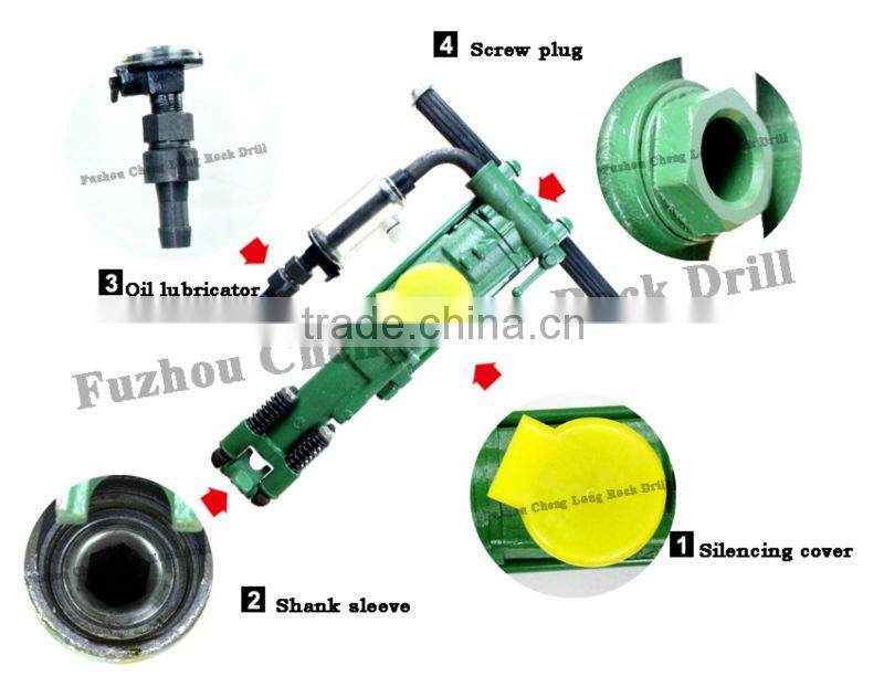high quality Y24 hand hold rock drill machine